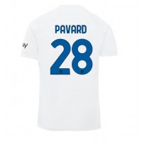 Inter Milan Benjamin Pavard #28 Udebanetrøje 2023-24 Kortærmet